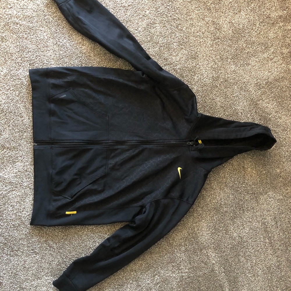 Nike Live Strong Black Zip Up XL